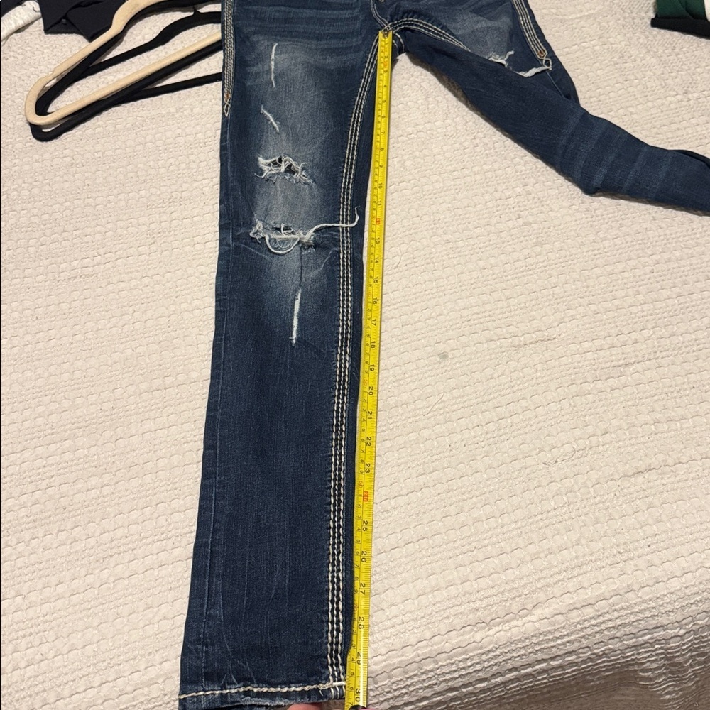 Rock Revival Women's “Boris” Distressed Skinny Jeans. 25. Like New!! - Picture 9 of 9